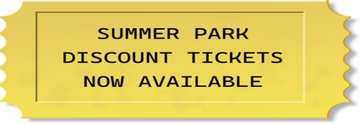 summer discount tickets