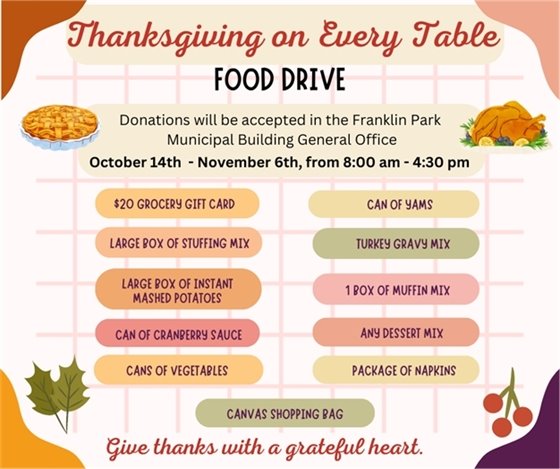 FOOD DRIVE