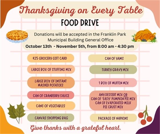 food drive