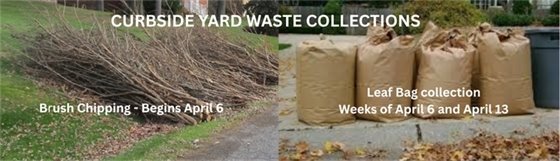 leaf bags brush chipping