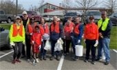 2022 Spring Litter Cleanup group